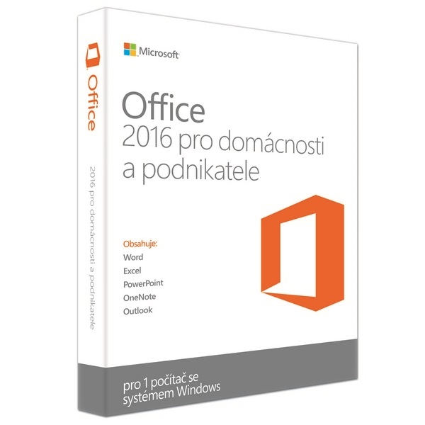 Office 2016 pre domácnosti a podnikateľov